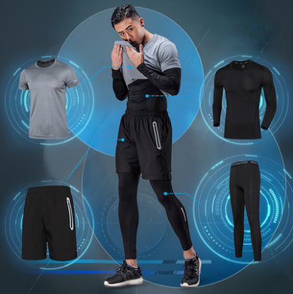 Tight breathable training suit