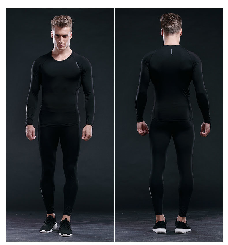 Tight breathable training suit